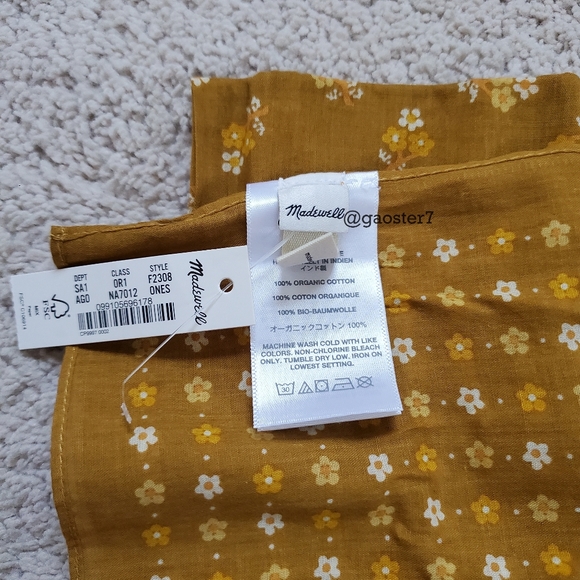 Madewell Organic Cotton Bandana - Picture 7 of 7